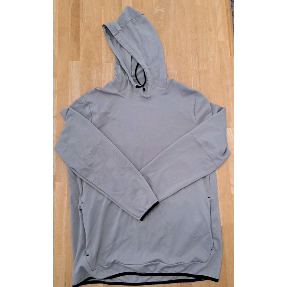 Member's Mark Men's Luxe Pullover Hoodie Size XL Washed Stone